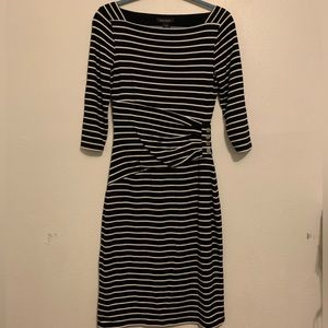 White House Black Market Striped Dress